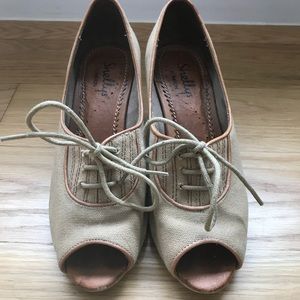 Shelly’s heels from Anthropologie